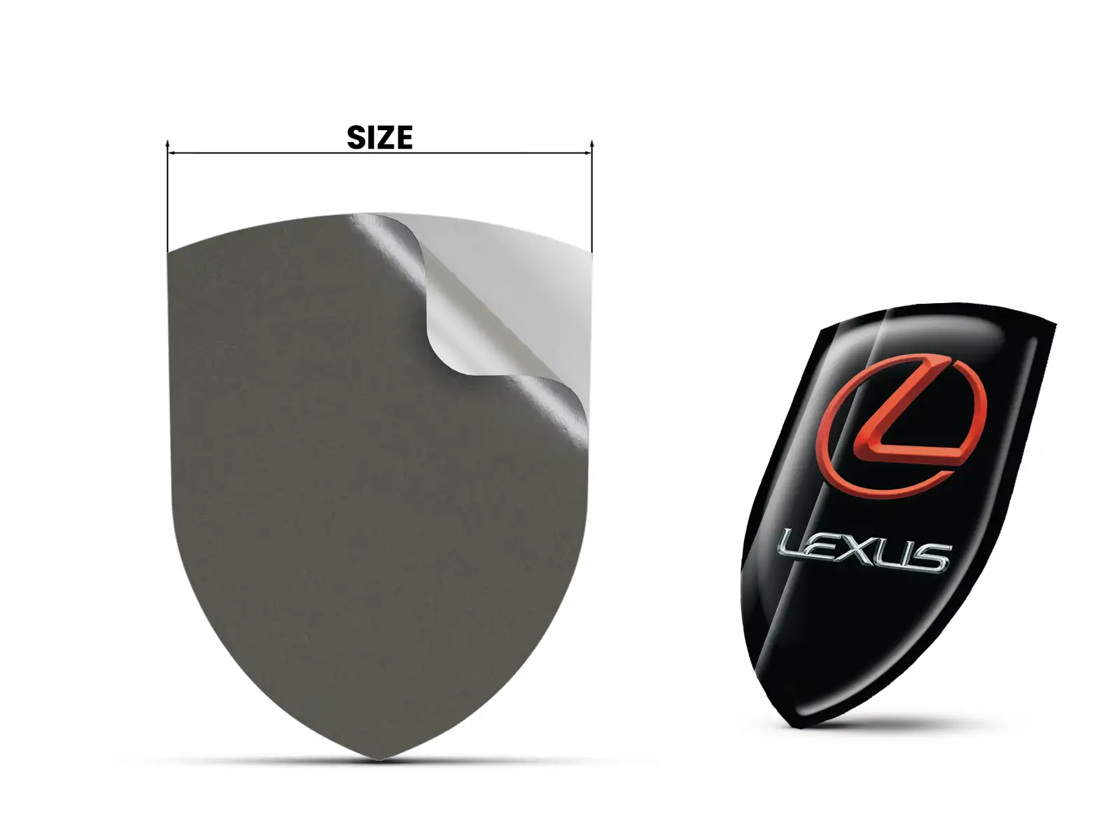 Lexus Badge Auto Durevoli Max Chic Pro Performance